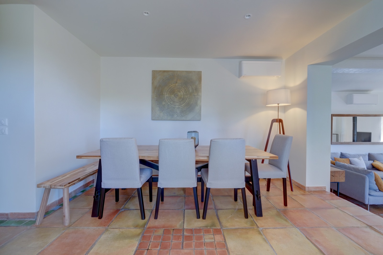 Espace repas extérieur