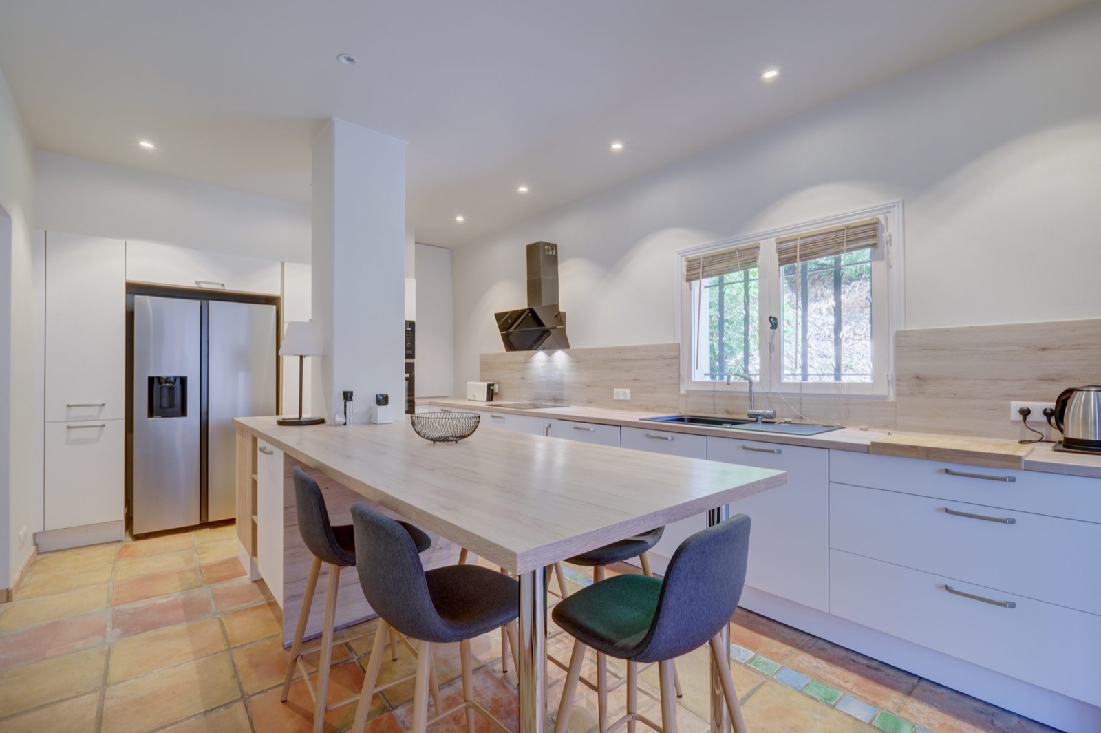 Fully equipped kitchen in the villa