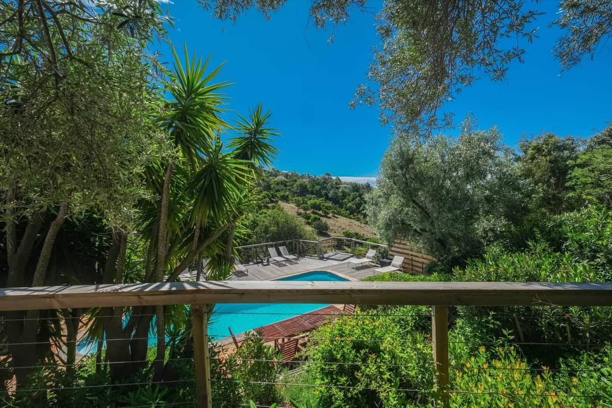 Exterior view of the villa