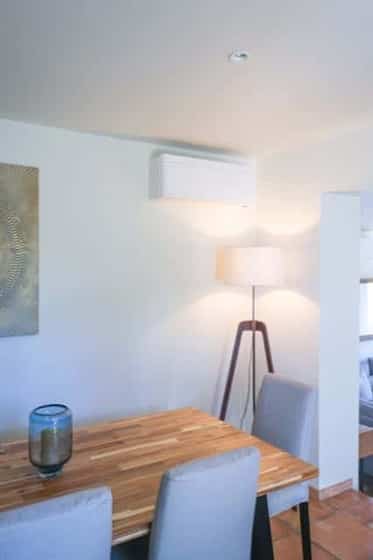 Buffet in the living area